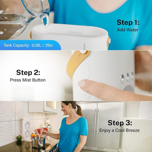 Cool Breeze Pro Portable Double Fan Air Cooler