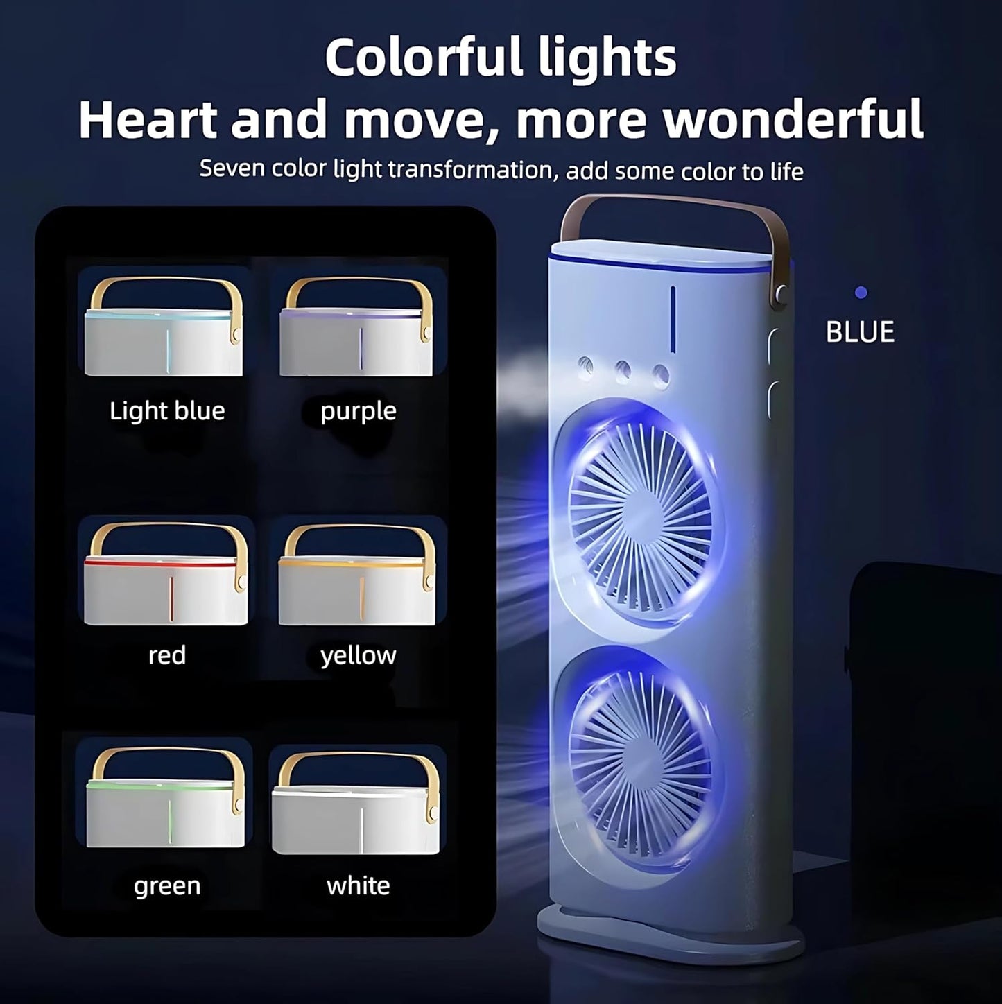Cool Breeze Pro Portable Double Fan Air Cooler