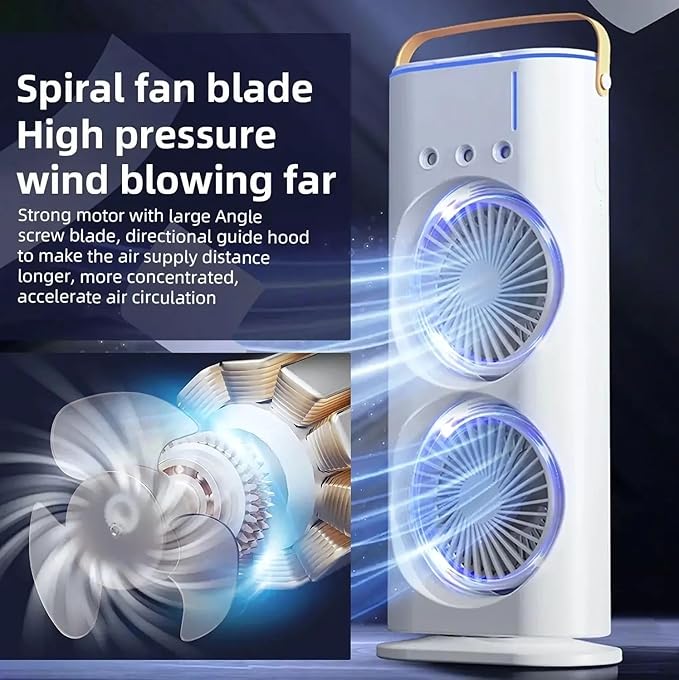 Cool Breeze Pro Portable Double Fan Air Cooler